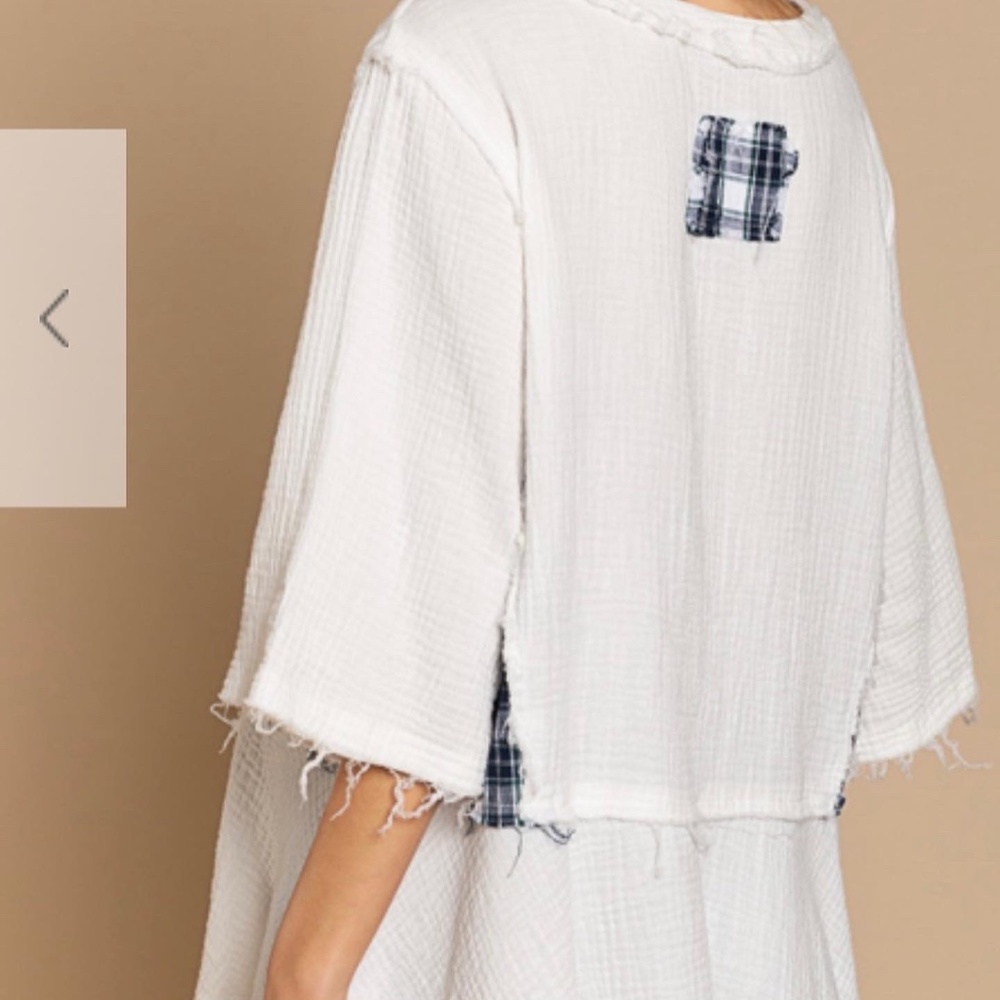 POL BOHO TOP - Picture 3 of 3